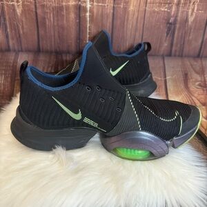 Nike Air Zoom Men’s SuperRep Black Lime Blast Sneakers Shoes Size 11.5